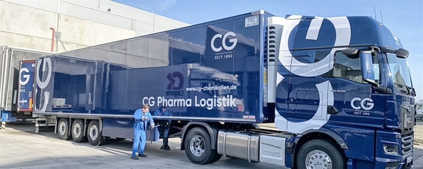 CG Chemikalien GmbH & Co. Holding KG: Neuer LKW im Pharma-Bereich