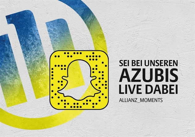 Allianz Deutschland: Sei auf Snapchat live dabei