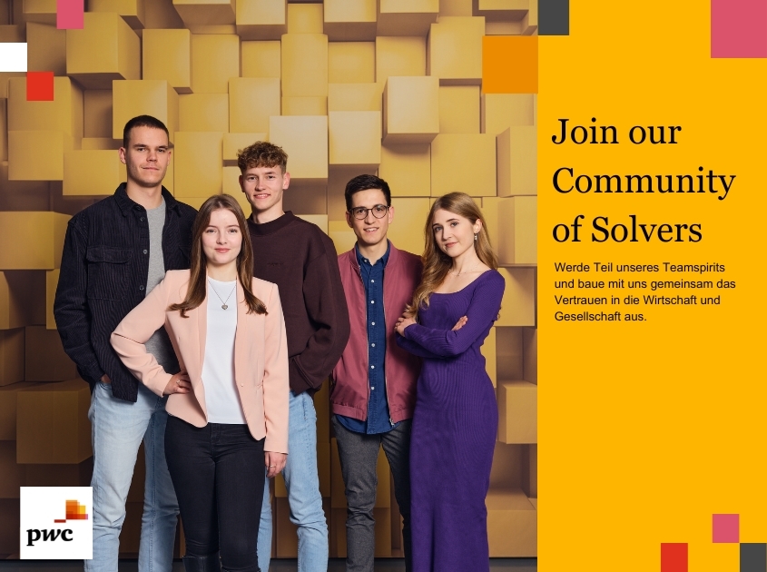 PwC Deutschland: Join our Community of Solvers