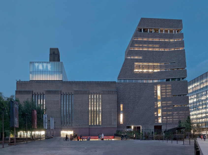 Girnghuber GmbH: Der Anbau der Tate Modern in London wurde mit einer Klinker-Fassade von GIMA versehen | Bild: Anke Müllerklein