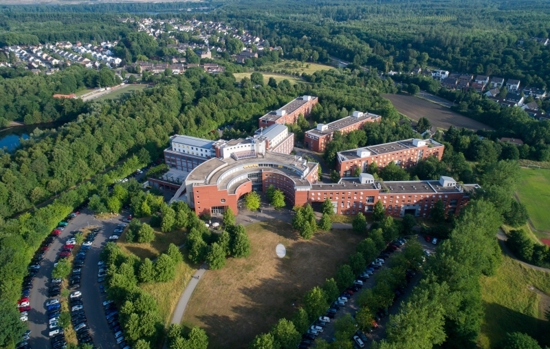 Hochschule des Bundes für öffentliche Verwaltung (HS) KöR: Luftbild des Campus Brühl