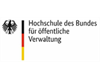 Logo Hochschule des Bundes für öffentliche Verwaltung (HS) KöR