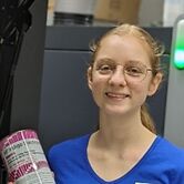 Lea - Azubi bei der Thüringer Papierwarenfabrik C.Schröter GmbH & Co KG