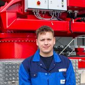 Felian - Azubi bei der Klaas Alu-Kranbau GmbH