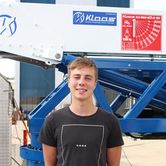 Bastian - Azubi bei der Klaas Alu-Kranbau GmbH