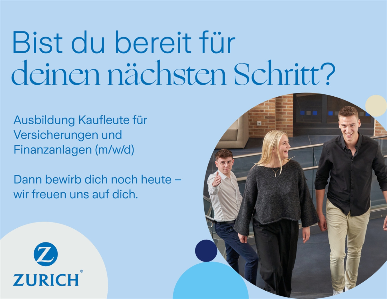 Freie Stelle Zurich Gruppe Deutschland -vertriebsorientiert