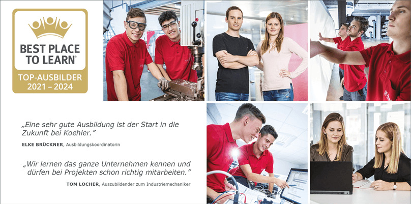 Freie Stelle Koehler Holding SE & Co. KG