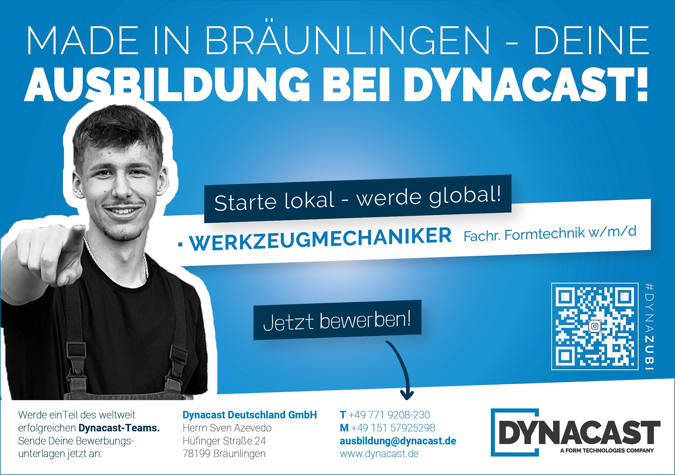 Freie Stelle Dynacast Deutschland GmbH