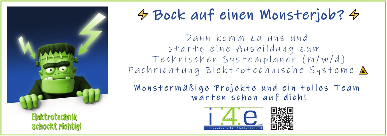 Freie Stelle i4e GmbH