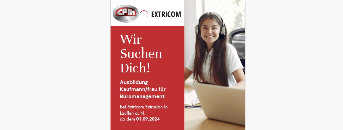 Freie Stelle Extricom Extrusion GmbH