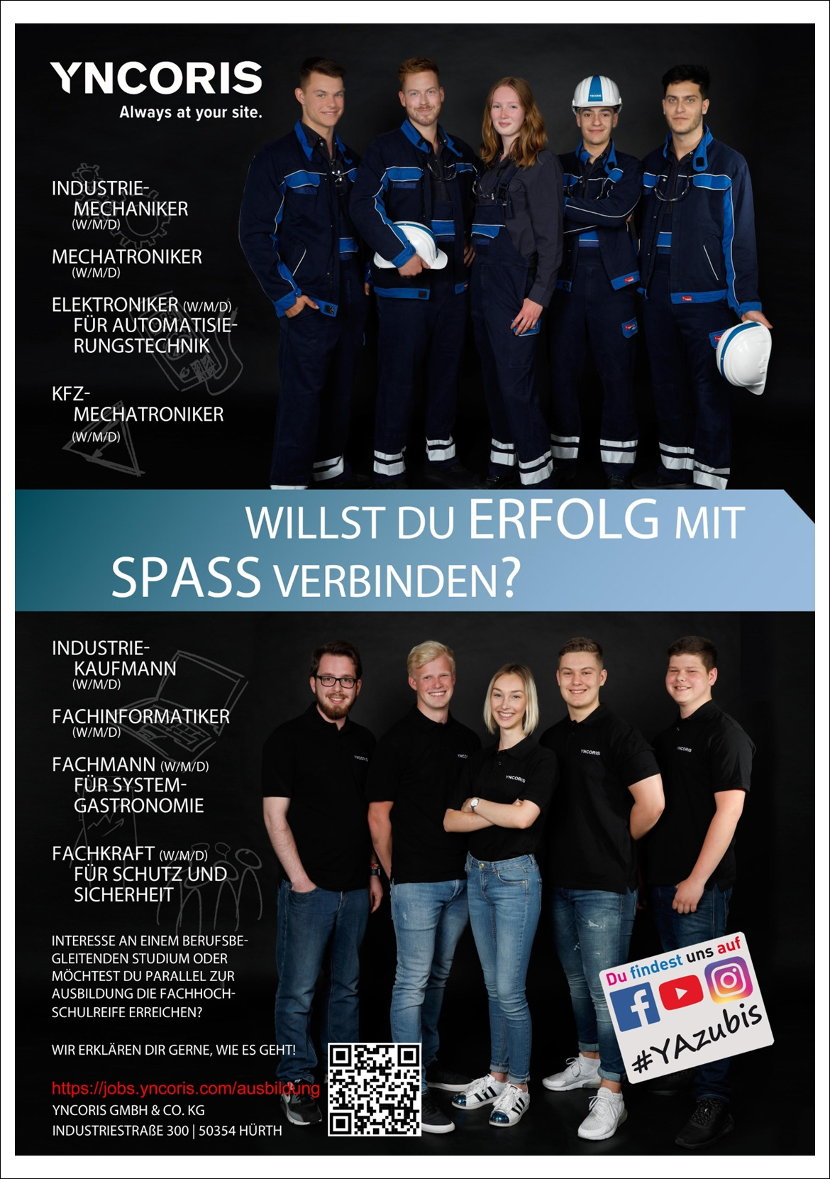 Freie Stelle YNCORIS GmbH & Co. KG
