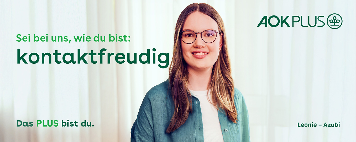Freie Stelle AOK PLUS - Die Gesundheitskasse für Sachsen und Thüringen