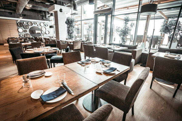 Innenraum eines Restaurants Innenraum eines Restaurants
