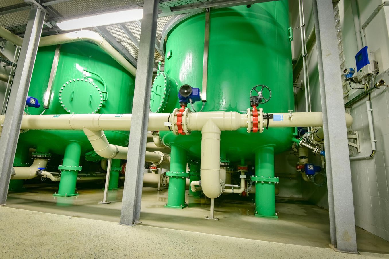 Umwelttechnologe für Wasserversorgung