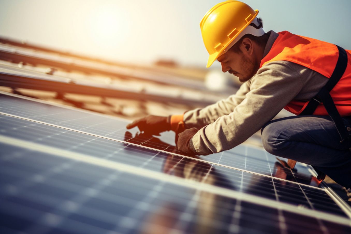 Energiemanager bei der Arbeit