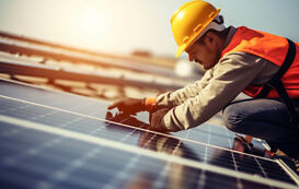 Energiemanager bei der Arbeit Energiemanager bei der Arbeit