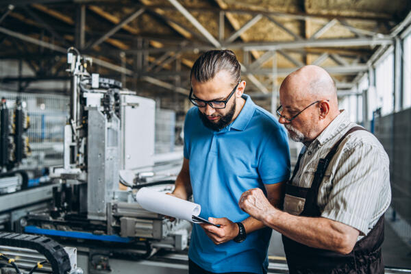 Arbeit mit Maschinen Arbeit mit Maschinen