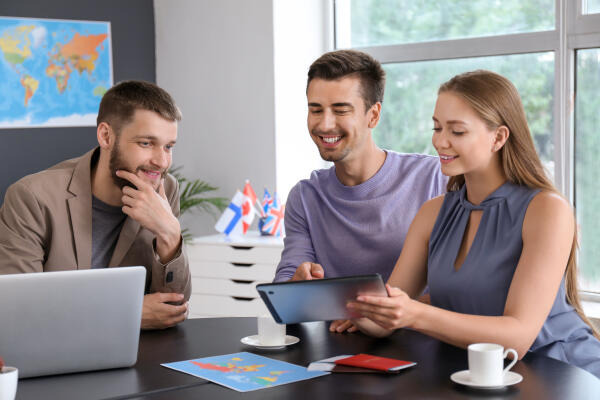 Arbeitsplatz Reisebüro Arbeitsplatz Reisebüro