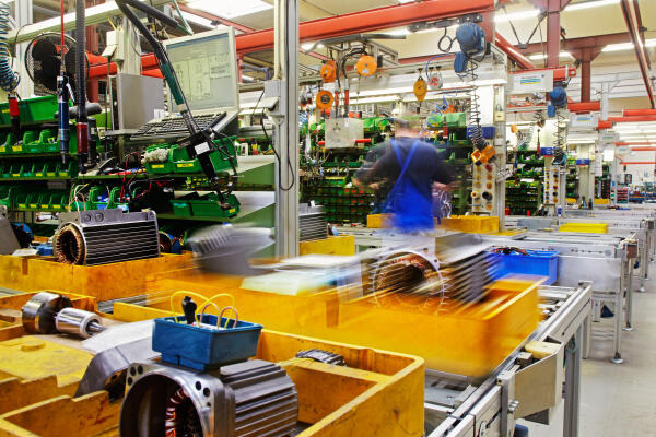 Arbeit in der Industrie