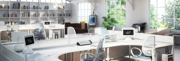 Arbeitsplatz im Büro Arbeitsplatz im Büro