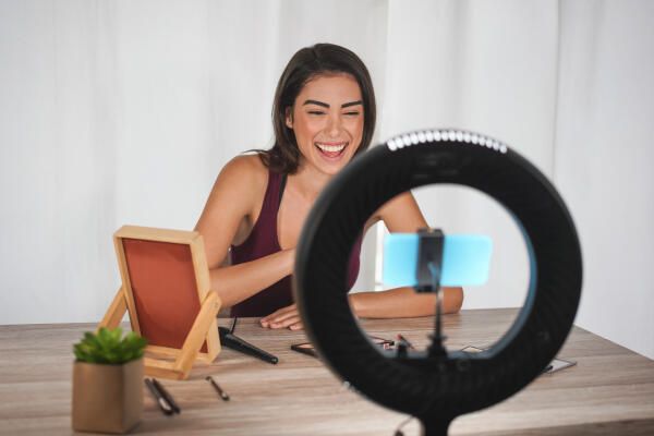 Social Media Managerin Videodreh