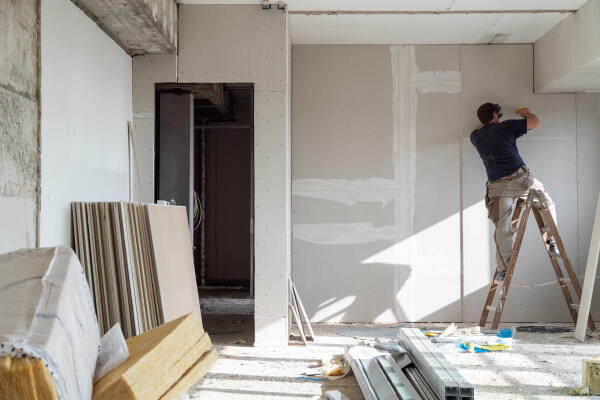 Arbeit im Trockenbau Arbeit im Trockenbau