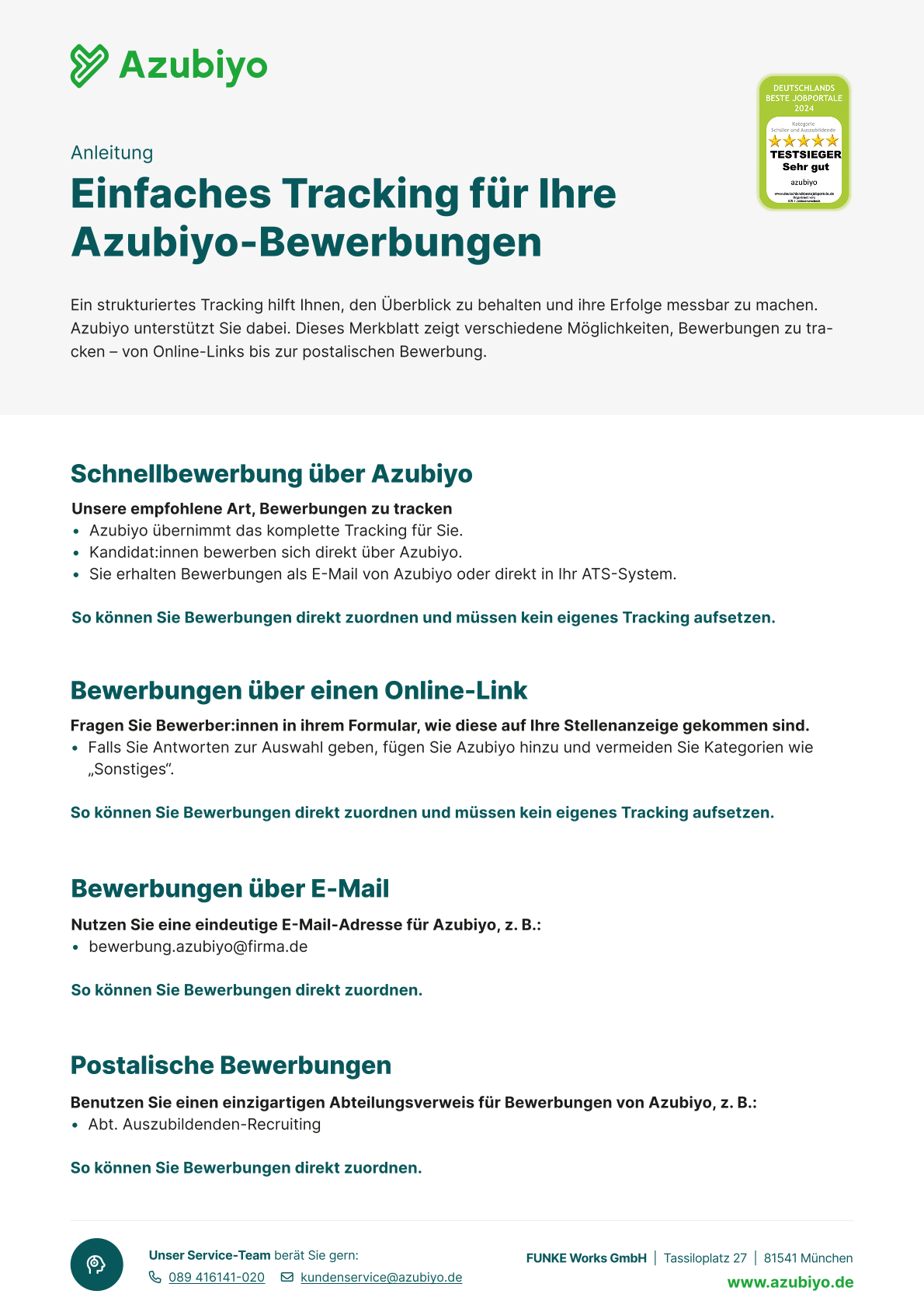 Trackinganleitung