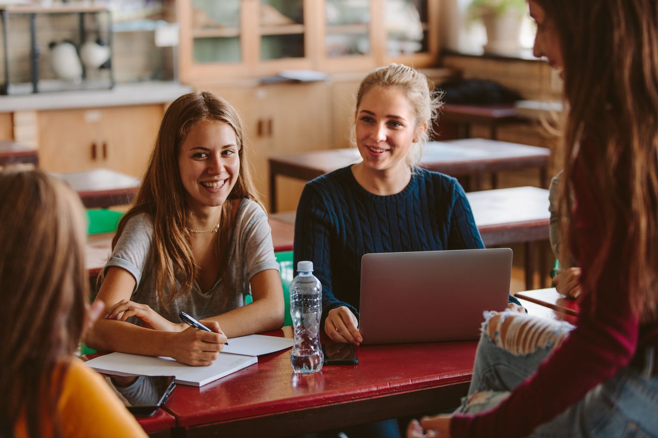 Sozialpädagogik-Studenten in der Vorlesung