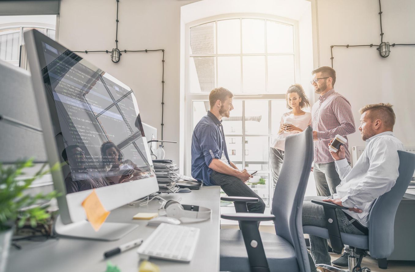 Content Manager planen naechste Schritte im Meeting