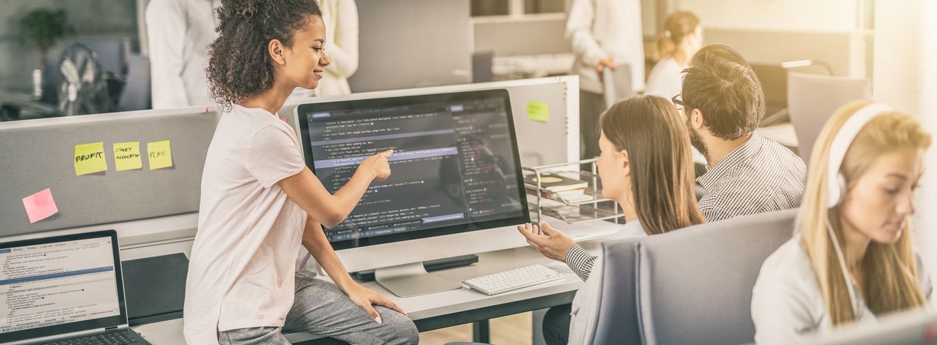 Team im Büro