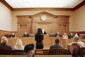 Juristen arbeiten vor Gericht Juristen arbeiten vor Gericht