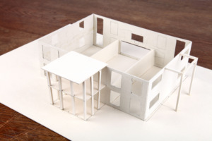 Modell eines Hauses