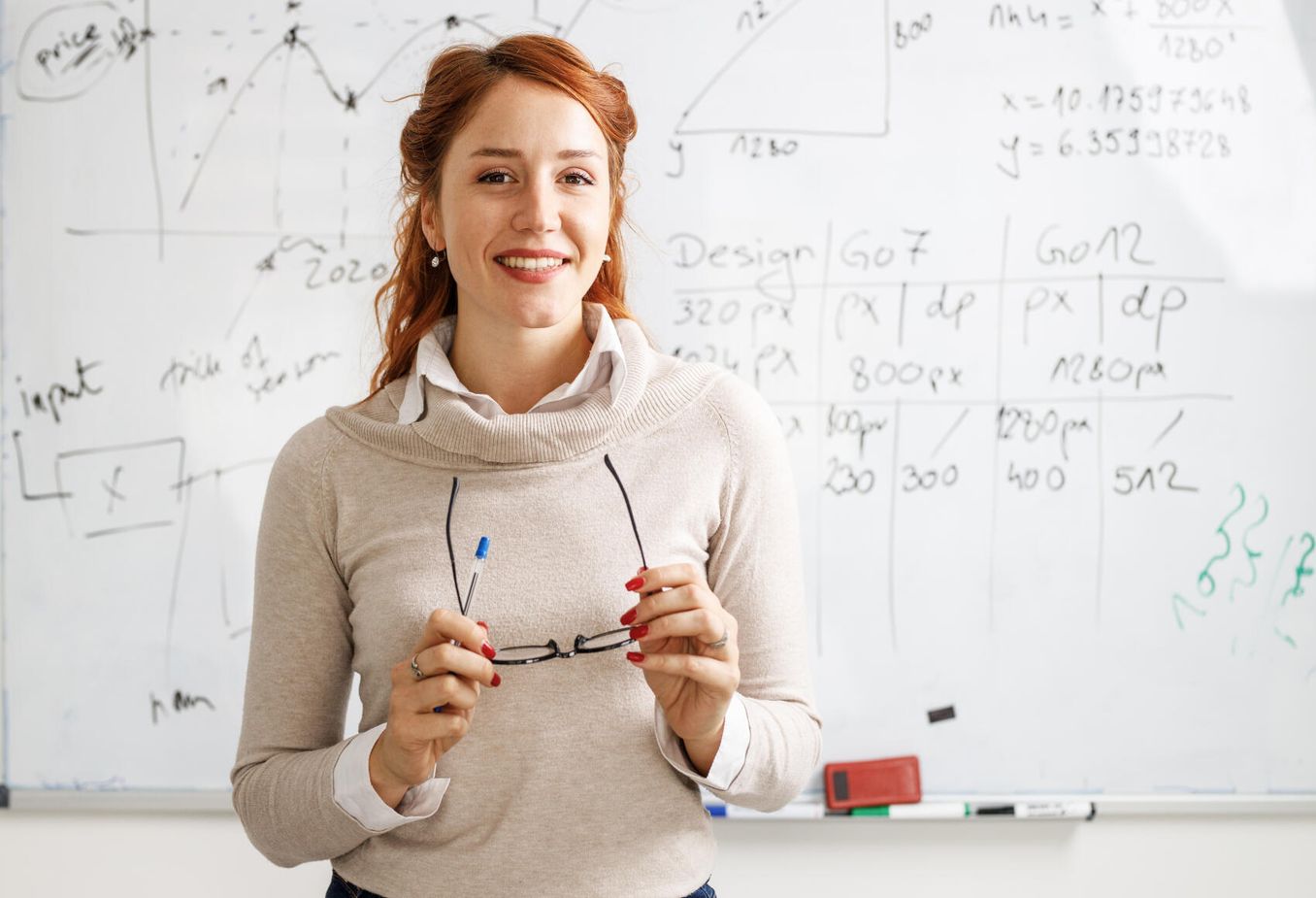 Dozentin erfuellt die nötigen Voraussetzungen um zu lehren