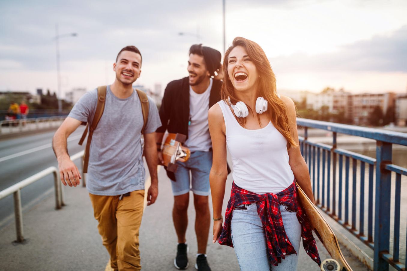 Semesterferien – drei Studierende begeben sich auf eine gemeinsame Reise