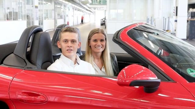 Duale Studenten der Elektrotechnik bei Porsche Duale Studenten der Elektrotechnik bei Porsche