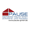 Freie Stelle PAUSE Dachdecker - Maurer GmbH Zimmerei und Holzbau Logo PAUSE Dachdecker - Maurer GmbH Zimmerei und Holzbau