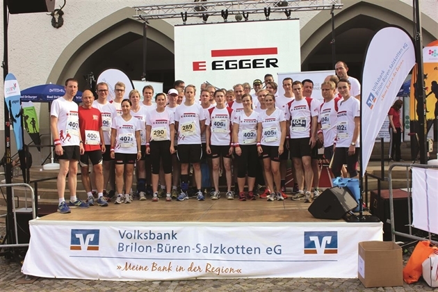 EGGER – Mehr aus Holz | Deutschland: EGGER-Team bei Sportevents
