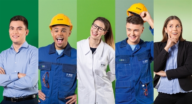 BASF: Zeig's uns! Unsere Azubis haben ihren ganz persönlichen Wunschberuf gefunden. BASF: Zeig's uns! Unsere Azubis haben ihren ganz persönlichen Wunschberuf gefunden.