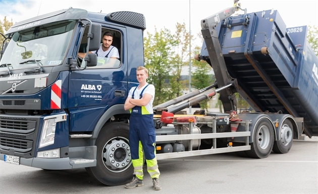 ALBA Group: Im Auftrag der Nachhaltigkeit bist du in unseren LKWs unterwegs.