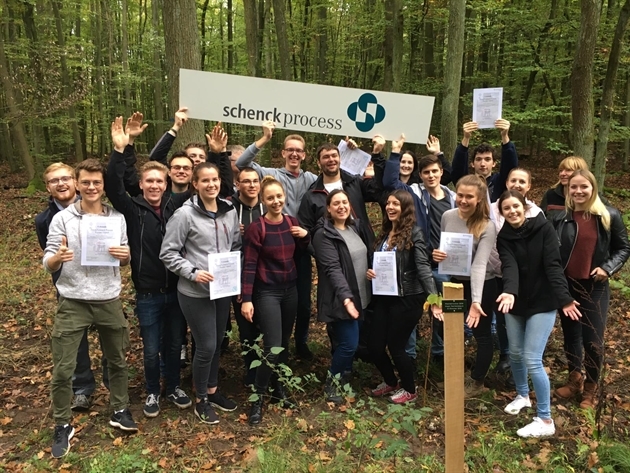 Schenck Process Europe GmbH: Karrierebäume pflanzen