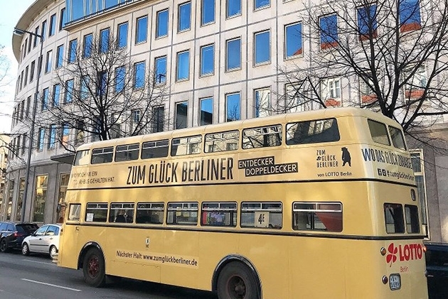 Deutsche Klassenlotterie Berlin (DKLB): Marketing-Aktion zu unserer Kampagne #zumglückberliner