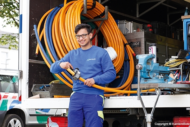 AggerEnergie GmbH: Starte in deine Ausbildung zur/zum Anlagenmechaniker*in - Einsatzgebiet  Rohrsystemtechnik