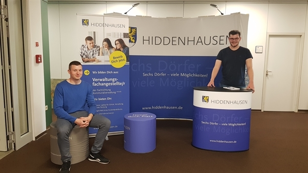 Gemeinde Hiddenhausen: ...wir informieren Dich gern über die Ausbildungsmöglichkeiten