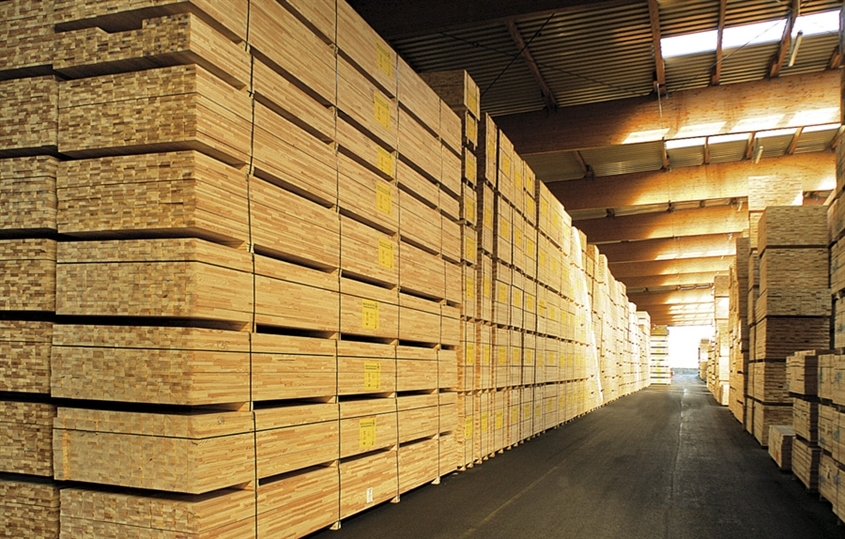 Münchinger – Holz ist unsere Welt: Unsere Lagerhalle