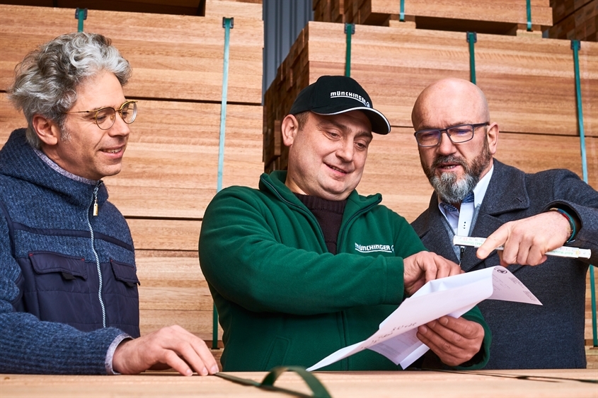 Münchinger – Holz ist unsere Welt: Unsere Mitarbeiter