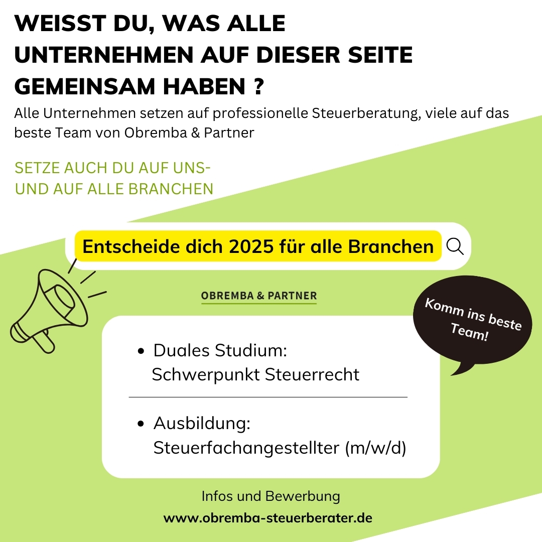 Obremba & Kollegen Steuerberatungs GmbH & Co. KG Bild 2