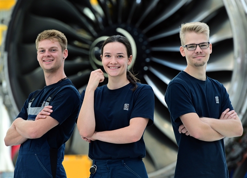 Rolls-Royce Deutschland Ltd & Co KG: Ausbildung bei Rolls-Royce - Lernen und gemeinsam die Welt verbessern.