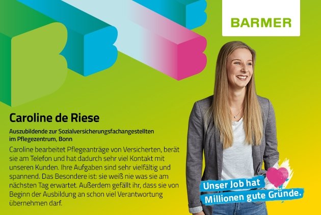 BARMER Ausbildung: Infos & freie Stellen | AZUBIYO