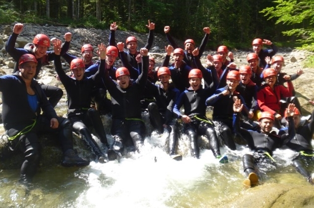 All for One Group SE: Ausbildungsevent - Canyoning
