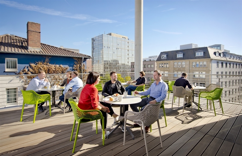 RS Components GmbH: Unsere Terrasse